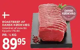 MENY Roastbeef af dansk kødkvæg tilbud