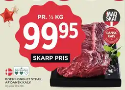 MENY Boeuf Onglet Steak tilbud