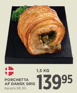MENY Porchetta af dansk gris tilbud