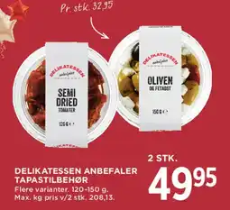 MENY Delikatessen anbefaler tapastilbehør (2 stk.) tilbud