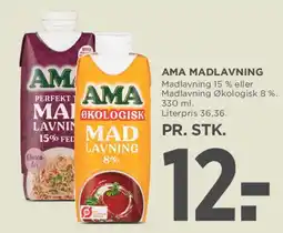 MENY AMA Madlavning tilbud