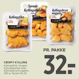 MENY Crispy Kylling tilbud