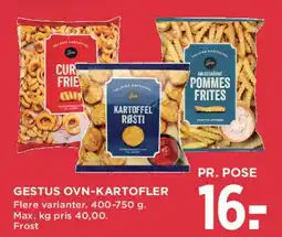 MENY Gestus ovn-kartofler tilbud