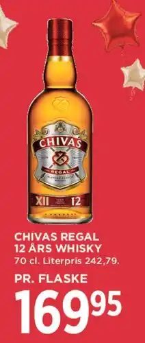 MENY Chivas Regal 12 års whisky tilbud
