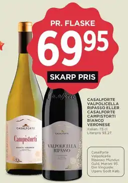 MENY Casalforte - Campistorti / Valpolicella Ripasso tilbud
