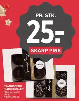 MENY Spangsberg flødeboller tilbud