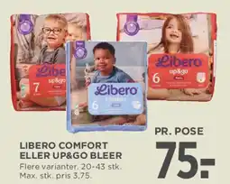 MENY Libero Comfort eller Up&Go bleer tilbud