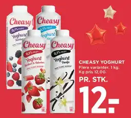 MENY Cheasy yoghurt tilbud