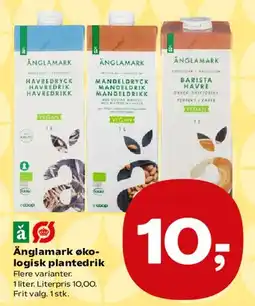 SuperBrugsen Änglamark øko- plantedrik tilbud