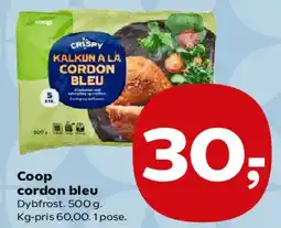 SuperBrugsen Coop cordon bleu tilbud