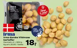 SuperBrugsen Irma danske Vildmose kartofler tilbud