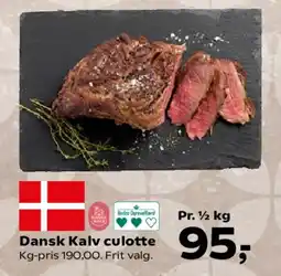 SuperBrugsen Dansk Kalv culotte tilbud