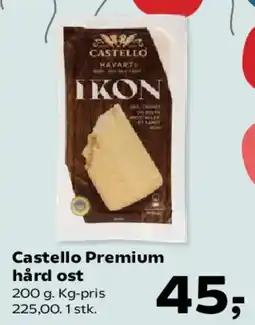 SuperBrugsen Castello Premium hård ost tilbud