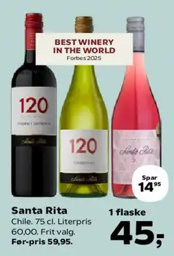 SuperBrugsen Santa Rita tilbud