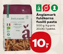 SuperBrugsen Änglamark fuldkorns fusilli pasta tilbud