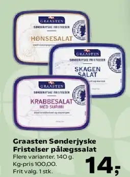 SuperBrugsen Graasten Sønderjyske Fristelser pålægssalat tilbud