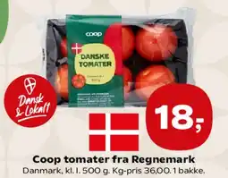 SuperBrugsen Coop tomater fra Regnemark tilbud