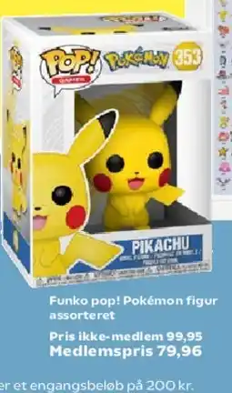 SuperBrugsen Funko Pop! Pokémon (Pikachu) tilbud