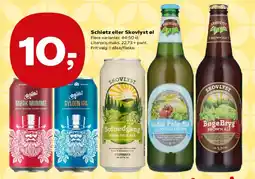 Kvickly Schiøtz eller Skovlyst øl tilbud