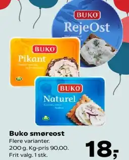 Kvickly Buko smøreost tilbud