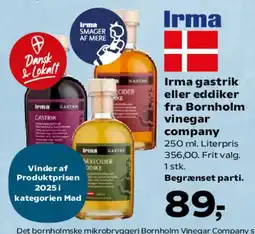 Kvickly Gastrik eller eddiker fra Bornholm Vinegar Company tilbud
