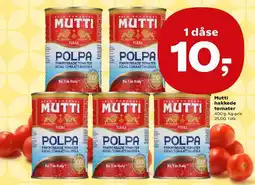 Kvickly Mutti hakkede tomater (Polpa) tilbud