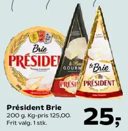 Kvickly Président Brie tilbud