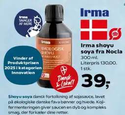Kvickly Irma shoyu soya fra Nocla tilbud
