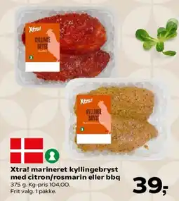 Kvickly Xtra! marineret kyllingebryst tilbud