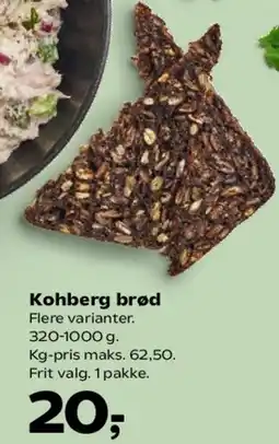 Kvickly Kohberg brød tilbud