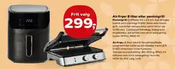 Kvickly Airfryer 8 liter eller Paninigrill tilbud