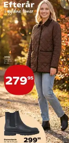 Kvickly Jakke tilbud