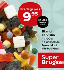 Kvickly Bland selv slik tilbud