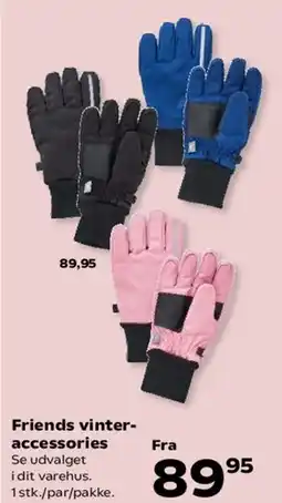 Kvickly Friends vinter-accessories tilbud