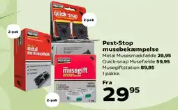 Kvickly Pest-Stop musebekæmpelse tilbud