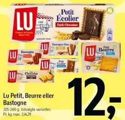 Føtex Lu Petit, Beurre eller Bastogne tilbud