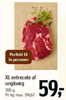 Føtex XL entrecote af ungkvæg tilbud