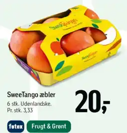 Føtex SweeTango æbler tilbud