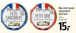 Føtex Mon Ami fransk camembert eller brie tilbud
