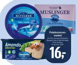 Føtex Fiskekonserves-marked tilbud