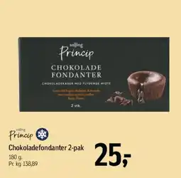 Føtex Chokoladefondanter 2-pak tilbud