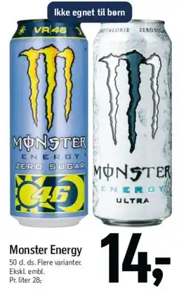 Føtex Monster Energy tilbud