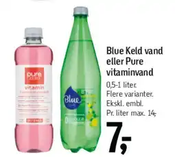 Føtex Blue Keld vand eller Pure vitaminvand tilbud