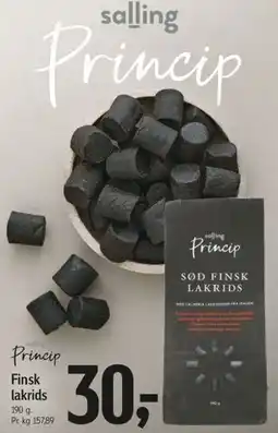 Føtex Finsk lakrids tilbud