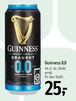 Føtex Guinness Draught 0.0 tilbud