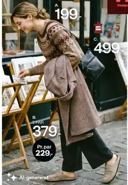 Føtex Sweater med mønster tilbud