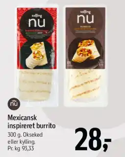 Føtex Mexicansk inspireret burrito tilbud