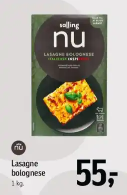 Føtex Lasagne bolognese tilbud
