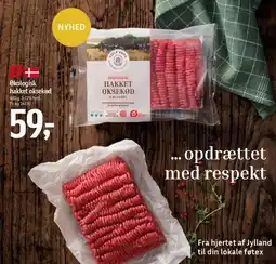 Føtex Økologisk hakket oksekød tilbud