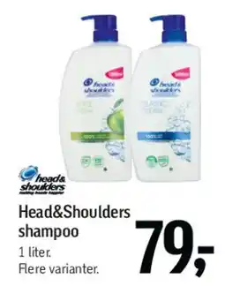 Føtex Head & Shoulders shampoo tilbud
